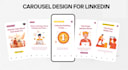 create professional linkedin carousel designs