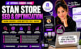 do stan store SEO stan store optimization stan store marketing