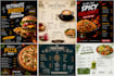 design professional restaurant menu and food posters