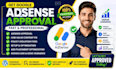 get guaranteed google adsense approval and fix adsense website issue