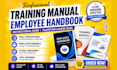 create training manual employee handbook instruction talentlms course guides