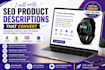 write SEO product descriptions that convert
