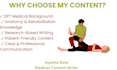 write medical articles and health blogs