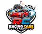 make custom high quality racing car logo with t shirt design