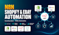 build n8n workflow automation n8n ecommerce n8n shopify n8n ebay api integration