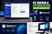 fix your PC ,mac and phone remotely with team viewer