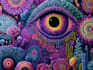 make amazing dark art, psychedelic stoner illustration