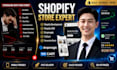 develop shopify ecommerce website, design shopify store, shopify SEO, dropmagic