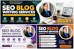 write SEO friendly blog posts and articles