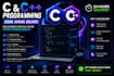 do c, cpp programming , oop tasks and fix bugs