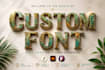 create a custom font for your logo, brand,ttf otf