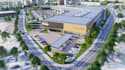 accurate 3d render from location map,proposal site plan rendering,sketchup model