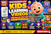 create quality  kids learning videos for youtube, kids channel