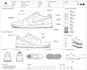 create shoe tech pack, footwear tech pack, sneaker technical flats manufacturing