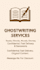 ghostwrite an amazing romance and fantasy novel