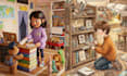 illustration von kinderbüchern, bilderbuchillustration, 2d , 3d, aquarell