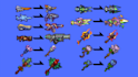 create 8bit 16bit pixel art asset icon items weapon object rpg game props sprite