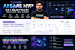 build an ai saas mvp using react next js node js and openai