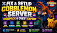 create or fix minecraft modpack setup cobblemon server quest progression