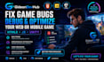 fix game bugs debug and optimize your web or mobile game in HTML5 js unity