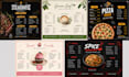 professional restaurant and food menu design