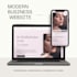 create a modern elegant responsive website for your business