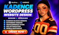 design or redesign wordpress website with kadence blocks and gutenberg