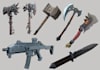 custom cosplay props, 3d helmet, armor, wearable anime props stl for 3d printing