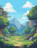 create pixel art, tileset background, spritesheet, tilemap