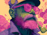 create amazing psychedelic , trippy , weed , alien design