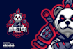 create a unique panda logo with custom concepts