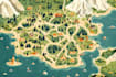 draw a vector map in illustrator