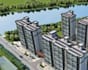 render and design riverside residential community from 2d drawing,2d site layout
