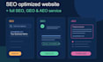 create SEO optimized website with GEO aeo and ai overview ranking