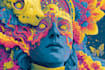 be amazing psychedelic and trippy illustration