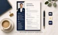 design a professional modern CV and resume