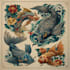 design a professional japanese tattoo design