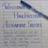 handwrite your study notes and assignments neatly