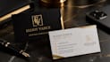 design a modern professional business card