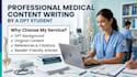 write physiotherapy, rehabilitation, and fitness articles