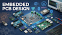develop embedded pcb with arduino, esp32 and raspberry pi