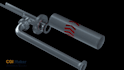 create professional 3d mechanical animation