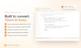 design and develop a high converting landing page website