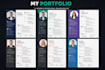 create a modern professional resume CV design