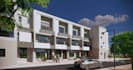 design 3d architectural rendering, residential building, multi family housing