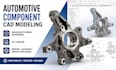 develop automotive component cad modeling and manufacturing drawings stl repair