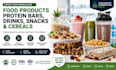 formulate food products, protein bars, drinks, snacks and cereals