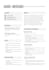create a professional resume and CV