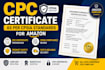 provide CPC certificate as per cpsia standards for amazon