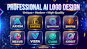 design a custom ai logo with professional refinement